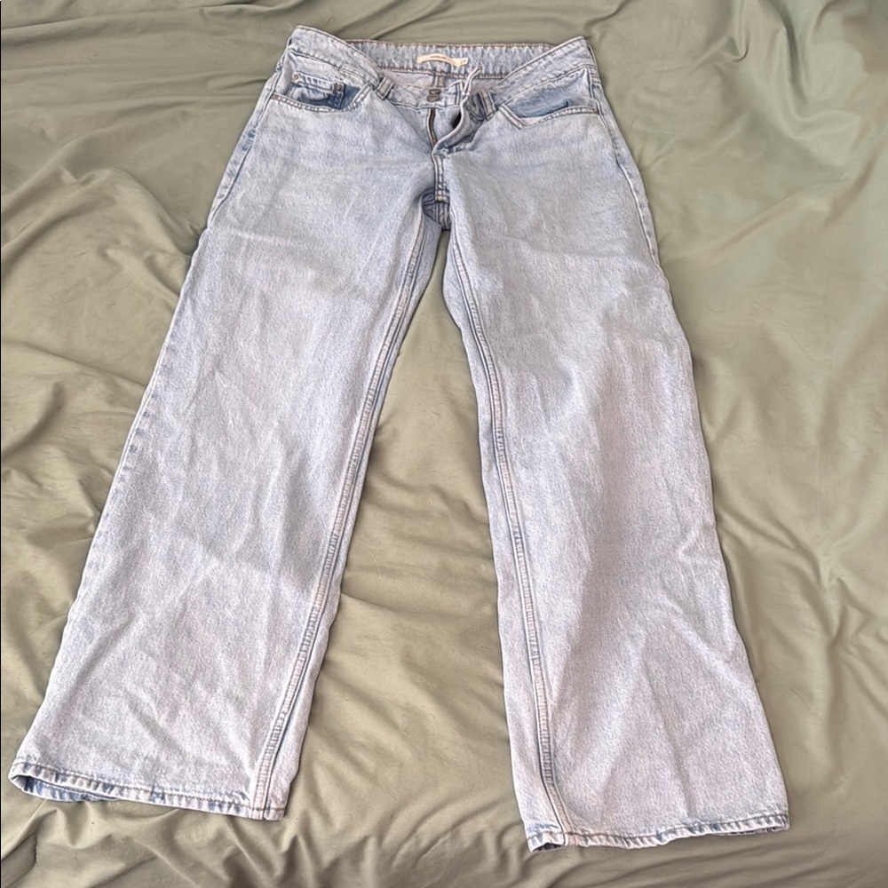 Levi super low loose jeans